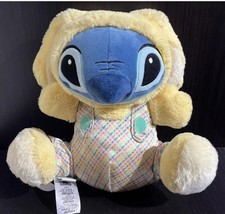 Disney Store Stitch 10" Osterhasen Plaid Outfit Weiches Plüsch Spielzeug Lilo & Stitch