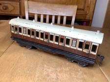 Marklin gamages O GAUGE l&nwr 1st/3rd Drehgestell Coach 1153 mit öffnenden Türen