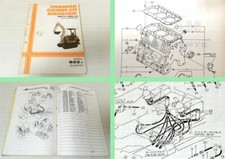 Ersatzteilkatalog Yanmar B22-2 Crawler Backhoe Parts Catalog 11/1992