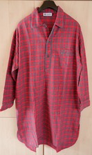 Nachthemd für Herren oder Damen * Gr. XL * Karomuster Flanell * Hygge * Winter