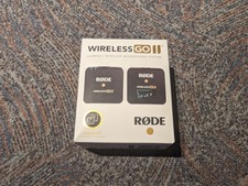 RODE Wireless GO II Single Zweikanal-Mikrofonsystem Sender und Empfänger NEU OVP