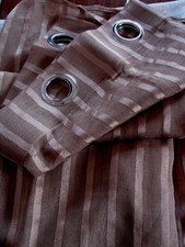 5 x GARDIENE VORHANG STORES  KONVOLUT KÜCHE WOHNZIMMER NEU WEISS GEMUSTERT BRAUN