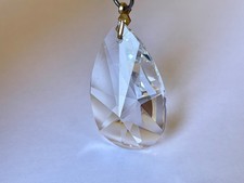 5x Alte Kristall Kronleuchter Lüster Behang Blei Glas Vintage Ersatzteile Tropfe