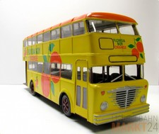 BÜSSING D2U BVG Bus Trampelwagen FLORIDA BOY Handarbeitsmodell Einzelstück 1:18