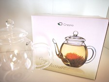 CREANO Glas Teekanne Kaffeekanne Kanne wie neu 500 ml - H= 15cm