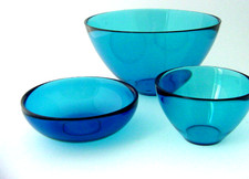 Orrefors Fuga Glas Schalen Konvolut Sven Palmqvist Schweden Design Midcentury