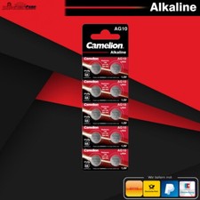 Batterie Camelion AG10 Knopfzelle V10GA LR1130 LR54 L1131 189 RW89 MHD 12.2025