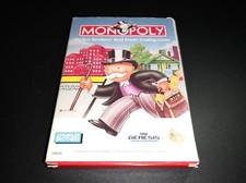 Monopoly Karton Sega Genesis exmt + Zustand komplette N BOX AUTHENTIC