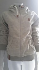 Naketano ☆ Jacke ☆ Hoodie ☆ Gr. S ☆ Beige ☆ 