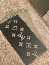 Louis vuitton gradient Reykjavik Schal Kaschmir scarf grau