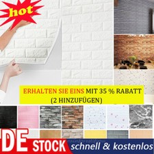 20*Tlg-3D Tapeten Steinoptik Wandpaneele Selbstklebend Ziegelstein Wandaufkleber