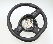 SPORT Lenkrad beziehen mit Leder für Audi A4 8E B7 NEU LEDER dreispeichenlenkrad