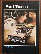 Prospekt / brochure Ford Taunus "Knudsen Taunus" MY 1972