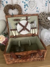 John Lewis Optima Picknickkorb Korbkorbkorb Korbtasche Picknick 2 Personen