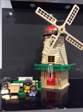 Sylvanian Families Vintage alte Mühle Windmühle Figur Möbelkonvolut
