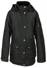 PFIFF Mantel "Ingham" * Reitmantel Parka Wintermantel Damen XS schwarz * B-Ware