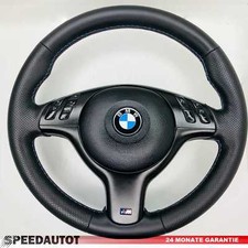  Lederlenkrad BMW Z3 E46 E39 Lenkrad mit Blende Multif.  SCHWARZ  und Airbag