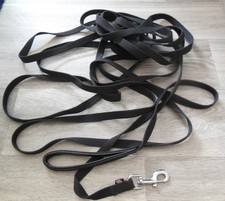 Hunde Schleppleine Trixie schwarz mit Handschlaufe ca.9,5 m 