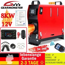 8KW 12V Diesel Auto Heizung Standheizung Luftheizung Air Heater LCD PKW LKW VAN