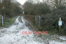 Foto der ehemaligen Ross-on-Wye zu Hereford Eisenbahn Die Bahn geschlossen im November