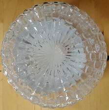 Wandlampe, Deckenleuchte 60er 70er Jahre Lampe Glas Rund Vintage 