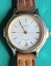 SchöneQuartz Damenuhr "CASIO" Wasserresistent 50 m Datumsanzeige 395 LX-100