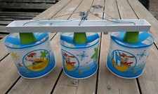 Piraten Deckenlampe für Kinderzimmer 3x E27 Sockel, max. 60W, ohne Leuchtmittel