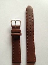 Lederband Uhrenband Uhrarmband Armband Schwarz Braun Rot 10-24mm Uhr Gold Schlie