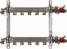 Buderus Edelstahl Heizkreisverteiler für Heizkörper HVE-EE-BK