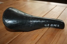 BMX Oldschool GT Sattel schwarz und GT BMX gestempelt