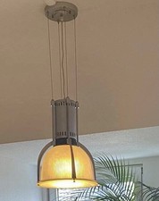 Hängeleuchte Pendel Decken Hängelampe alu grau  Industriiedesign Energiespar TOP