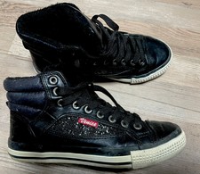 sneaker gr. 36 schwarz 