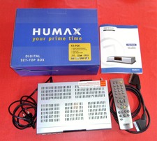 HUMAX Satellitenreceiver F2-FOX mit OVP und Scartkabel