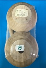Kugelfuß Kugelfüße Möbelfuß Schrankfuß Fuß, 2 Stück, Buche, 65/110 mm