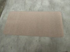 Teppichläufer 67 x 140 cm Schlingen Teppich beige Läufer Rest Posten E254