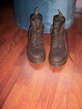 Original Dr. Martens Leder Stiefel Gr.38 in Braun Neuwertig Aktuell 