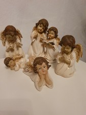 4 schöne Engelfiguren im Set