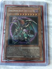yugioh Chaos Emperor Dragon Envoy of the End Secret Rare English NM IOC