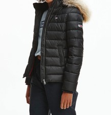 GEBRAUCHT/DEFEKT - Tommy Jeans Daunenjacke 629300 Schwarz S (36)