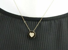 Michael Kors Kette Damen Halskette roségold Strass Herz Schmuck MK 40cm 