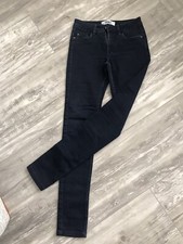 Damen Only Jeans Skinny XS 34/36 L30 Dunkelblau Hose Jeggings Pants Top!
