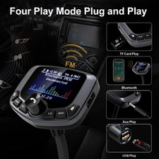 FM Transmitter Aux Modulator Bluetooth Car Kit Auto Audio MP3 Player mit 5 V/2.4