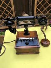 Altes Telefon Holz Antik 1906