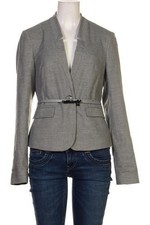 Comma Blazer Damen Business Jacke Gr. DE 34 Elasthan Viskose grau #f1d1630