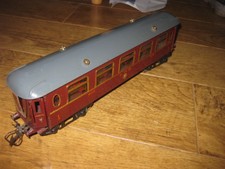 VINTAGE HORNBY O STÄRKE PULLOVER UND LALOON COACH LMS 402