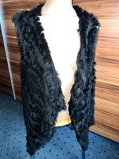 Soyaconcept Fellweste Echtpelz Schwarz XL