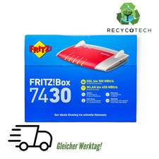 AVM FRITZ!Box 7430 450 Mbps 4-port Router VDSL DSL VOIP Modem Gigabit MESH WLAN