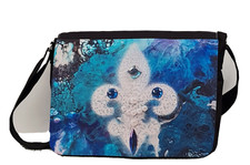 Schultertasche für Damen -Exklusivdesign von handgemaltem Bild