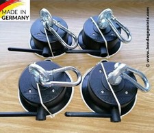 4x starke BDSM Bondage Points (Mobiles Andreaskreuz Handschellen Fußschellen)