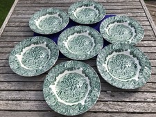 7 Suppenteller Wood&Sons England English Scenery d 23 cm H 3 cm